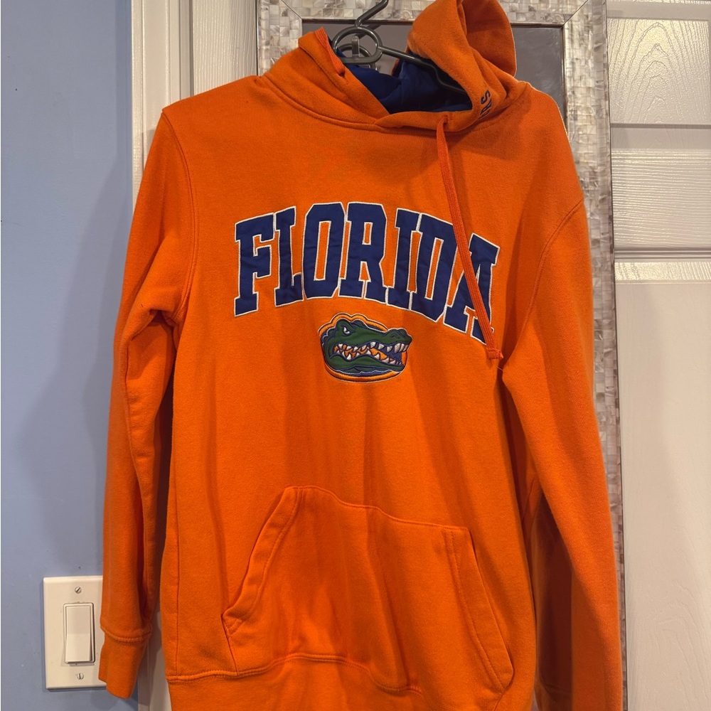Florida Gators Orange and Blue Pullover Hoodie